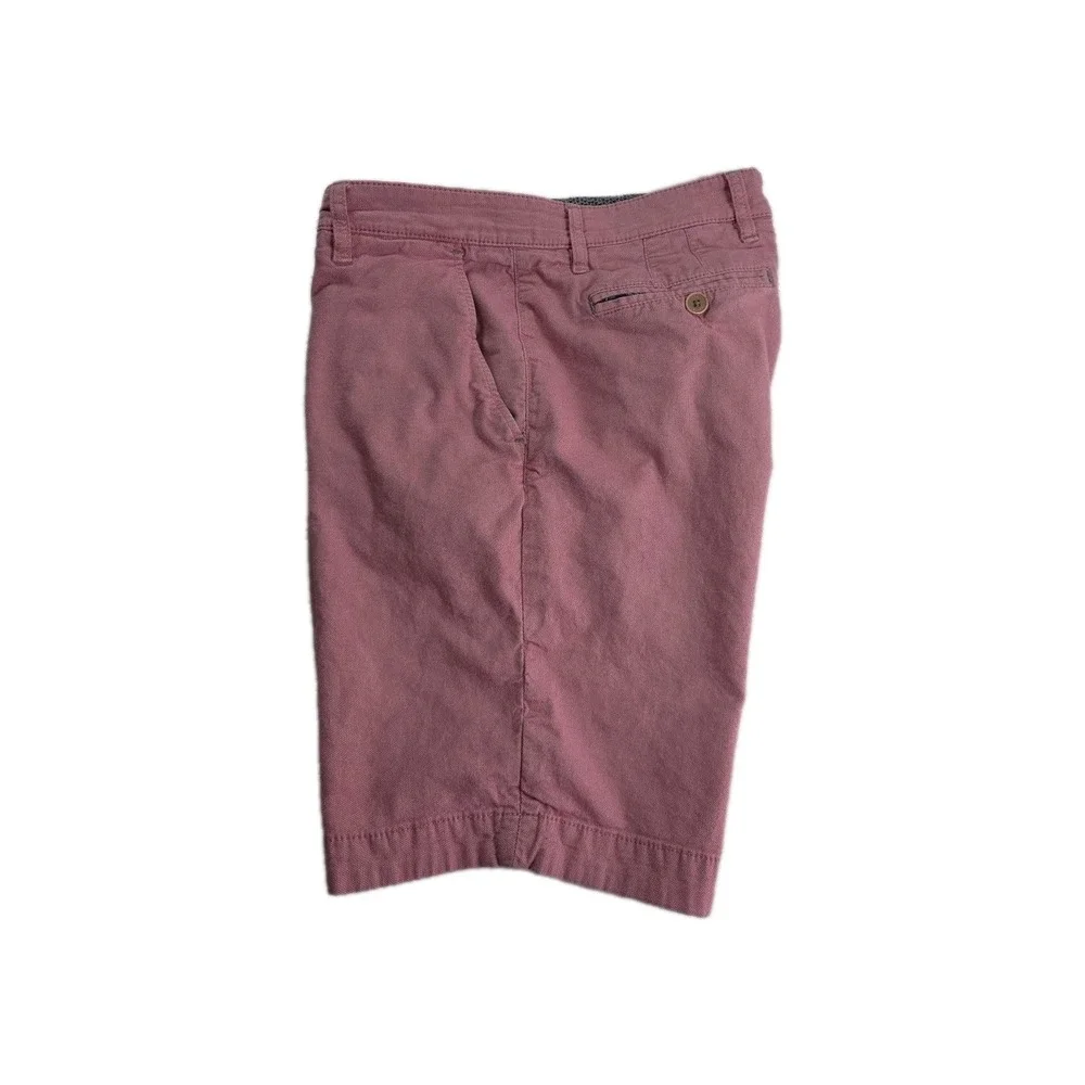 Ted Baker LONDON Men's PINK Casual Chino Shorts 32 R Flat Front